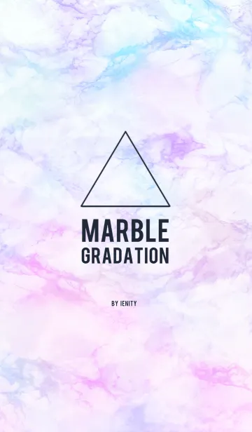 [LINE着せ替え] Marble Gradation - Pink x Blue -の画像1