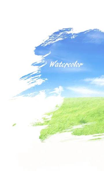 [LINE着せ替え] 水彩(Watercolor)の画像1