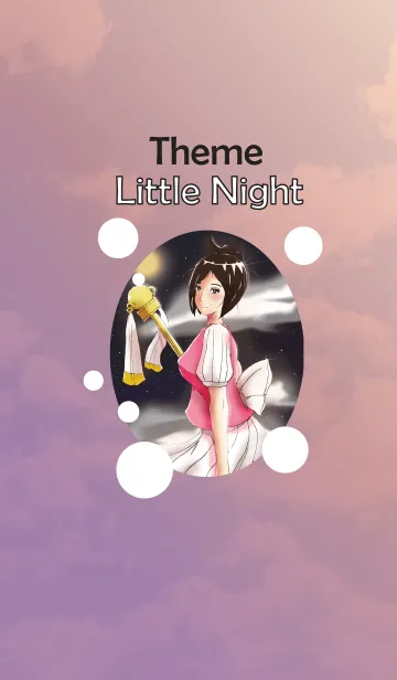 Little night Themeの着せ替えメイン画像