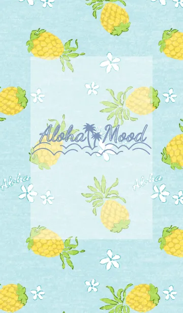 [LINE着せ替え] Aloha moodの画像1