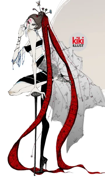 A pigtail ribbonの着せ替えメイン画像