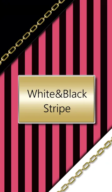 [LINE着せ替え] 可愛くてちょっぴりセクシーなストライプ2の画像1