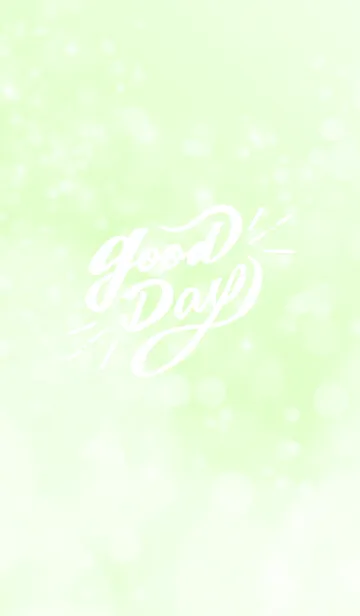 [LINE着せ替え] good day~GREEN~の画像1
