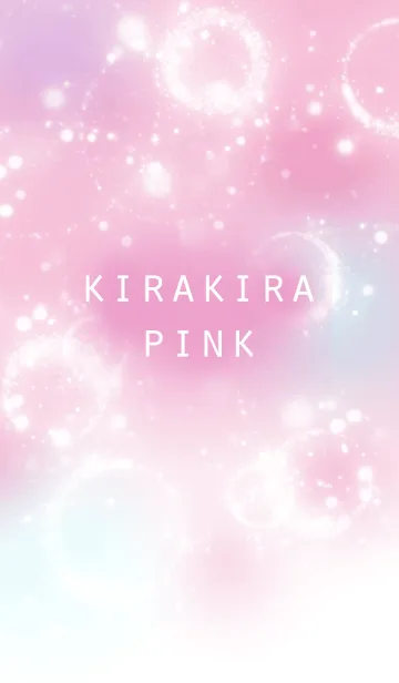 [LINE着せ替え] キラキラ＆ほわほわピンクの画像1