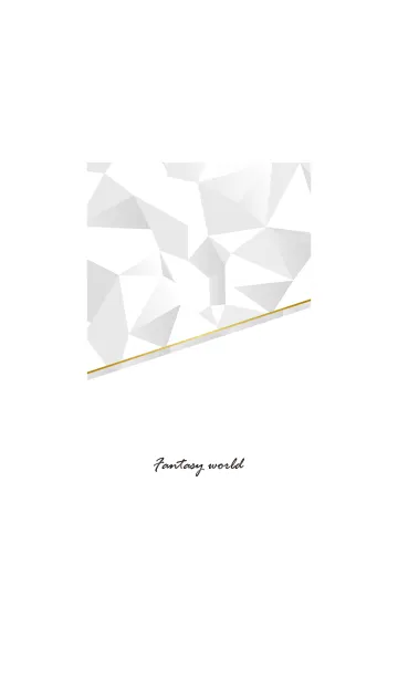 [LINE着せ替え] Fantasy world - whiteの画像1
