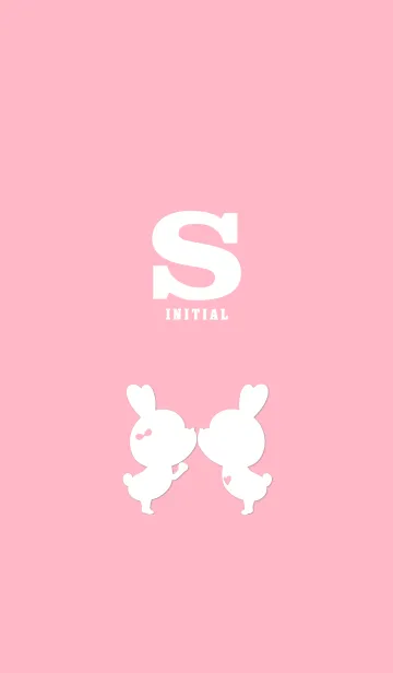 [LINE着せ替え] love theme INITIAL S.の画像1
