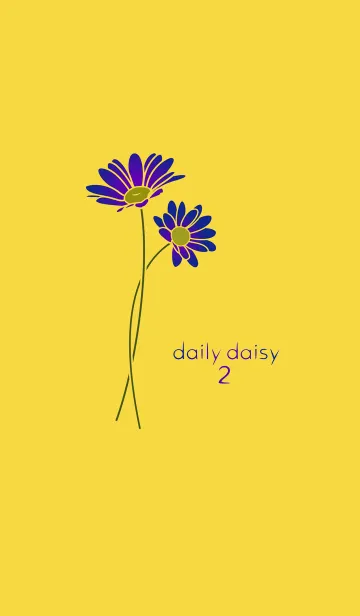 [LINE着せ替え] daily daisy 2の画像1