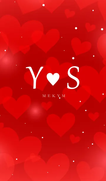 [LINE着せ替え] Initial -Y＆S- Fluffy Loveの画像1