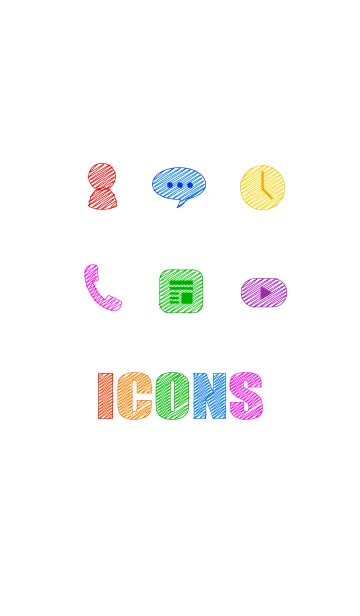 [LINE着せ替え] ICONS 2の画像1