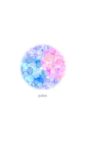 [LINE着せ替え] 3colors hydrangeaの画像1