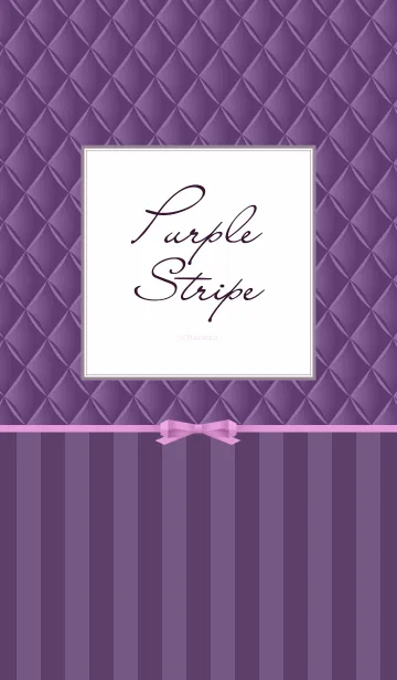 Purple Stripeの着せ替えメイン画像