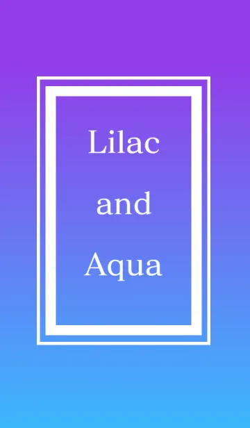 ライラック＆アクアの着せ替えメイン画像