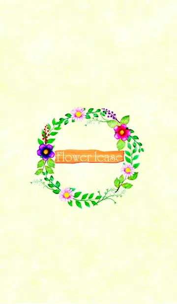 [LINE着せ替え] Flower leaseの画像1