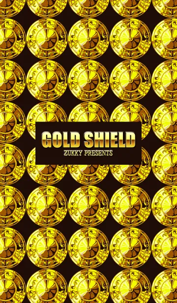 [LINE着せ替え] GOLD SHIELDの画像1
