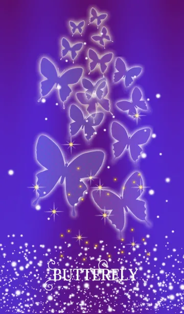 [LINE着せ替え] Fairy butterfly***の画像1