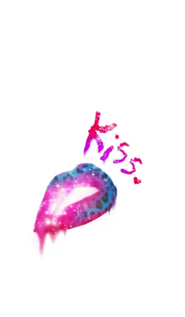 [LINE着せ替え] ♥KISS LIPS1♥の画像1