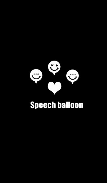 [LINE着せ替え] Speech balloon***の画像1