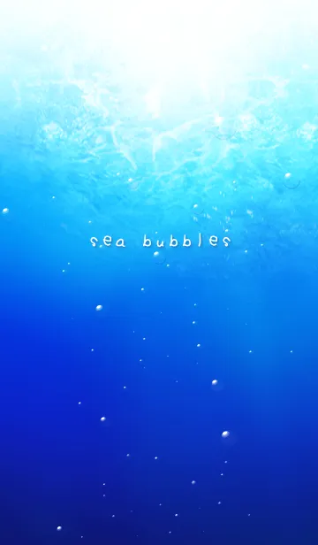 [LINE着せ替え] sea bubblesの画像1