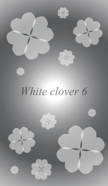 [LINE着せ替え] White clover 6の画像1