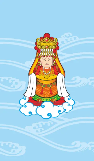 [LINE着せ替え] Mazu bless youの画像1