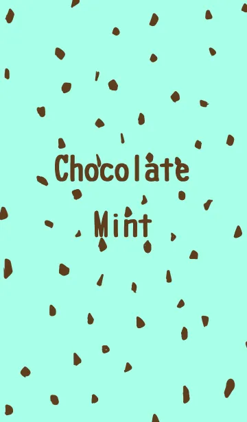 Refreshing Chocolate mintのLINE着せ替え