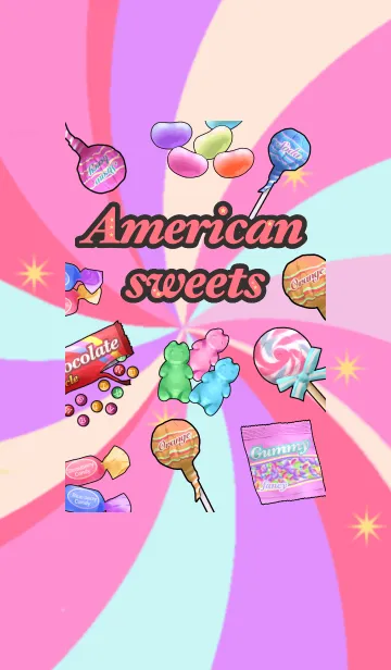 American sweetsの着せ替えメイン画像