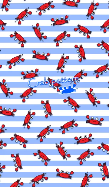 [LINE着せ替え] Crab patternの画像1