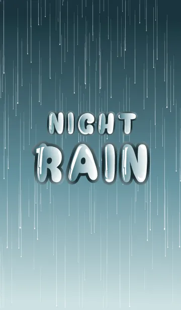 [LINE着せ替え] Night Rainの画像1
