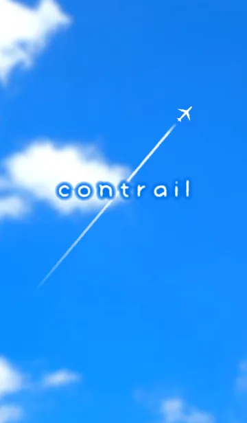 [LINE着せ替え] Contrail ~ひこうき雲~の画像1