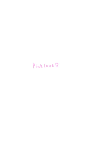 [LINE着せ替え] ピンクが好き！の画像1
