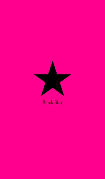 [LINE着せ替え] BlackStar ＆ Vividpink.の画像1