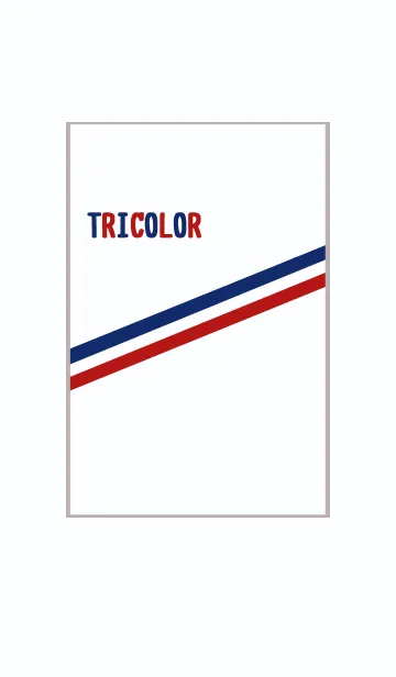 TRICOLOR‐simple‐のLINE着せ替え