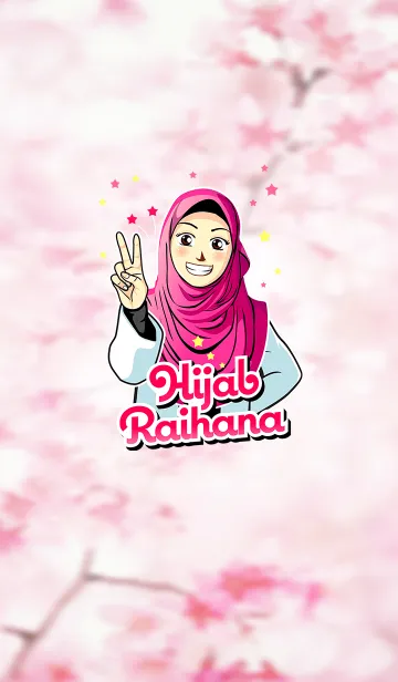 [LINE着せ替え] Hijab Raihanaの画像1