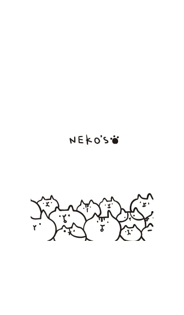 [LINE着せ替え] neko'sの画像1
