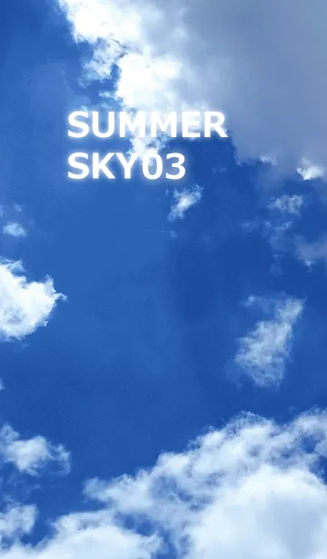 [LINE着せ替え] SUMMER SKY-夏空06の画像1
