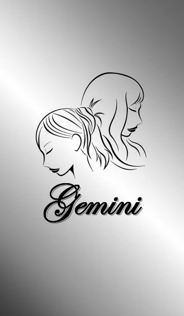 [LINE着せ替え] Gemini(双子座-女)の画像1