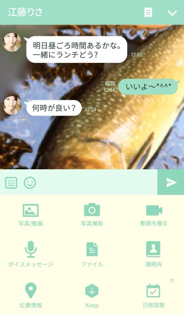 [LINE着せ替え] 岩魚（イワナ）渓流釣り好きの方にの画像4