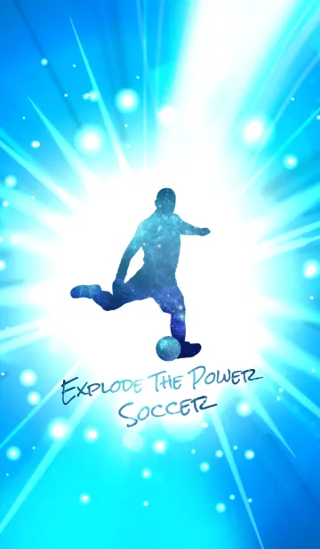[LINE着せ替え] Explode the power Soccerの画像1
