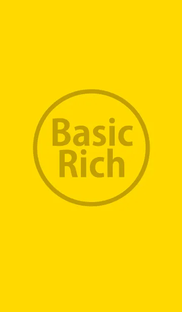 [LINE着せ替え] Basic Rich【金運アップ】の画像1