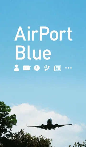 [LINE着せ替え] AirPort Blueの画像1