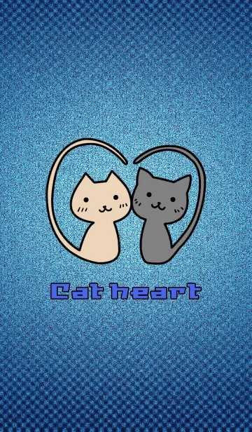 [LINE着せ替え] cat heartの画像1