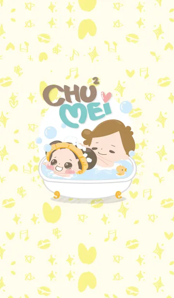 [LINE着せ替え] CHUCHUMEI and KARLの画像1