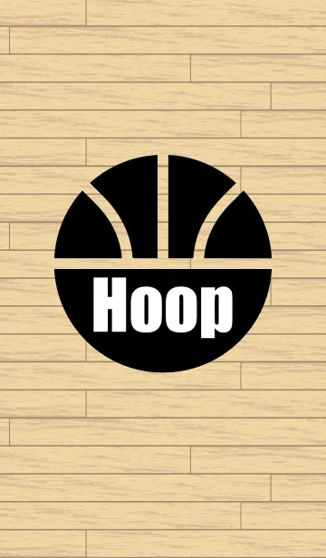 Hoop -Black＆White-のLINE着せ替え