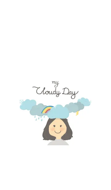 [LINE着せ替え] My Cloudy Dayの画像1