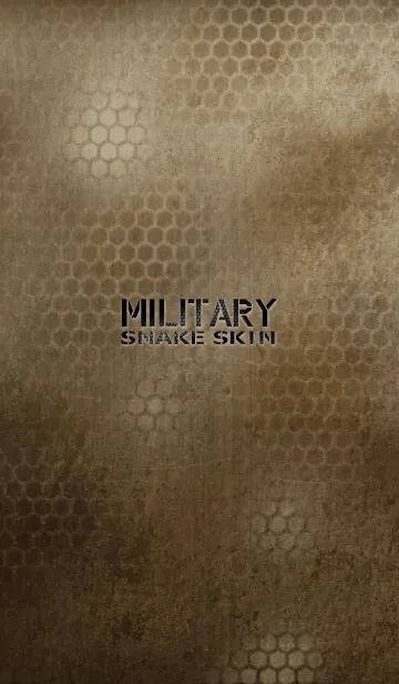 [LINE着せ替え] MILITARY SNAKE SKINの画像1