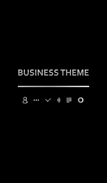 [LINE着せ替え] Business Themeの画像1