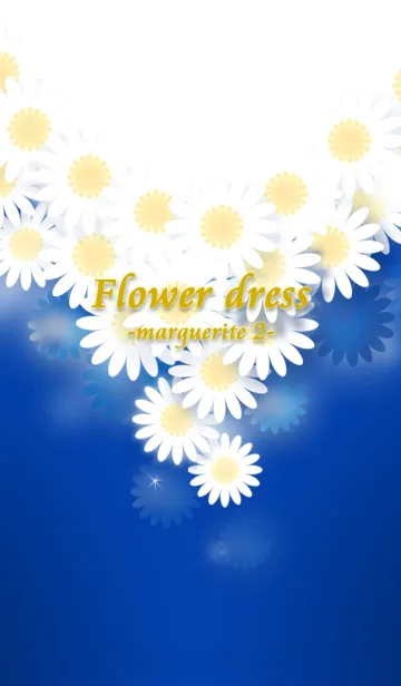 [LINE着せ替え] Flower dress -マーガレット 2-の画像1