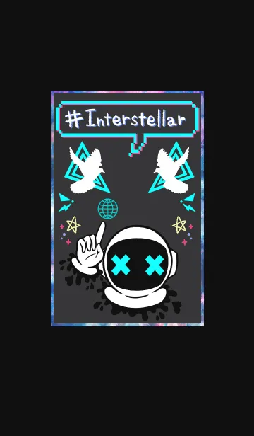 [LINE着せ替え] ＃ Interstellar xの画像1