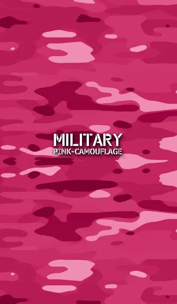 [LINE着せ替え] -MILITARY-ピンクカモフラ-ジュ-の画像1