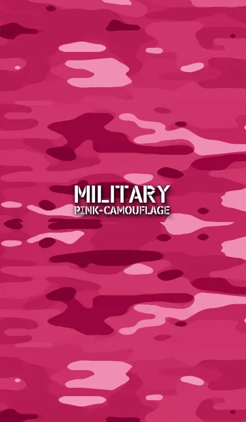 -MILITARY-ピンクカモフラ-ジュ-の着せ替えメイン画像